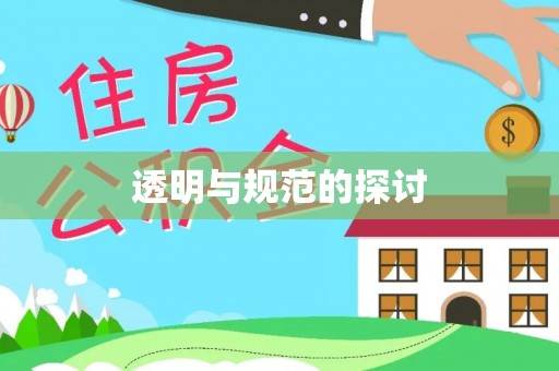 中站透明与规范的探讨