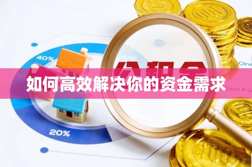 中站如何高效解决你的资金需求