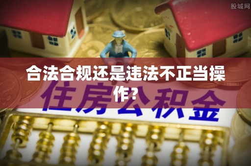 中站合法合规还是违法不正当操作？